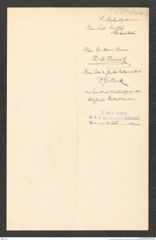 k.k. naturhistorisches Hofmuseum, Intendanzakten 1885-1896 (Hauer), Aktenzahl Z.491/1891, Seite 1